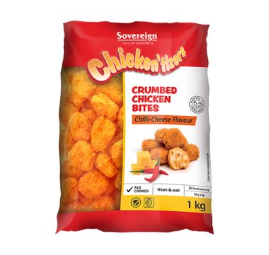 Crumbed Chicken Chilli Cheese Bites 1kg