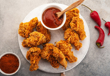 Crumbed Bufallo wings (Hot and spicy) 1KG