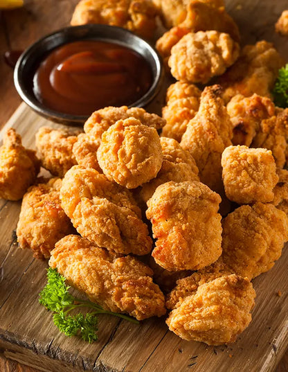 Crumbed Combo 2 (Platter Combo) (1kg Buffalo wings + 1 kg Chicken Pops + 1kg Chicken nuggets+ 1kg Chicken Strips + Chilli Cheese Balls + Free 750ml sweet Chilli sauce)