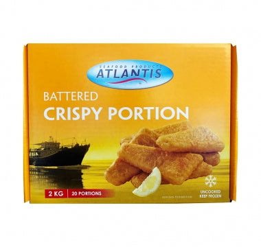 Hake Battered Crispy Portions (2kg)