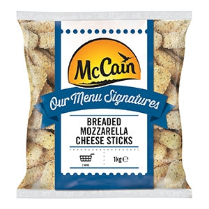 McCain Breaded Mozzarella Cheese Sticks 1KG