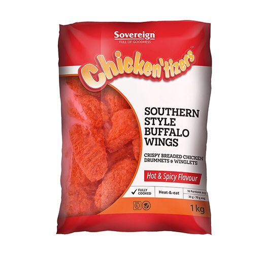 Crumbed Bufallo wings (Hot and spicy) 1KG